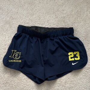 Nike Women's Dark Blue Lacrosse Shorts